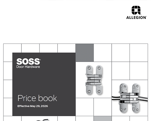 SOSS Price Book 05-2026