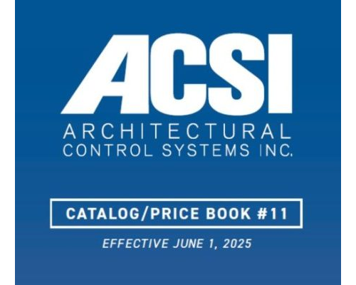 ACSI Catalog Price Book 06-01-2025
