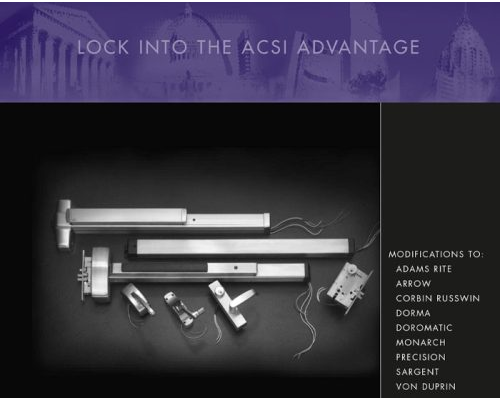 ACSI Electric Exit Devices