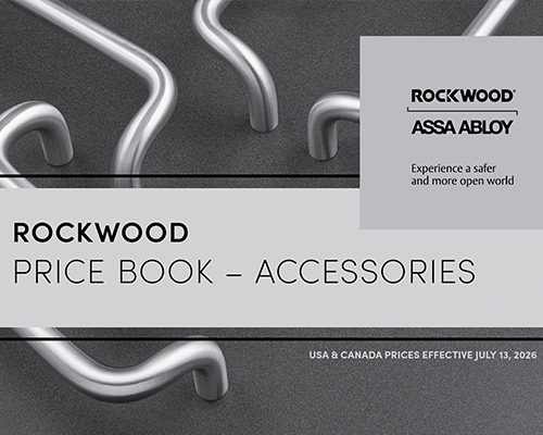 Rockwood Price Book – Accessories 07-13-2026